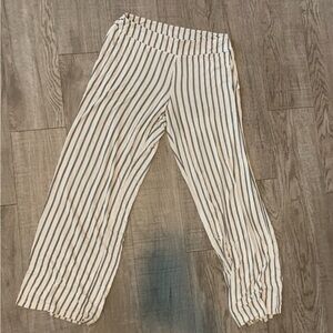 Soma Striped Bottoms size S fits M/L soft cotton pajamas